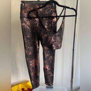 Carbon 38 Sparkle Tie Dye Activewear Set